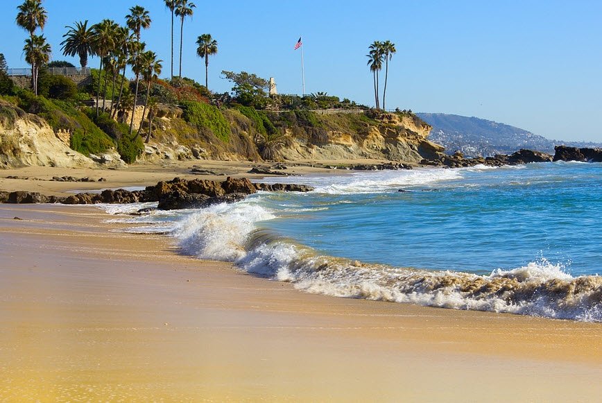 Carpinteria State Beach, California, USA